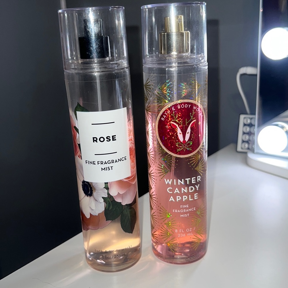 2 used bath and body works scents
